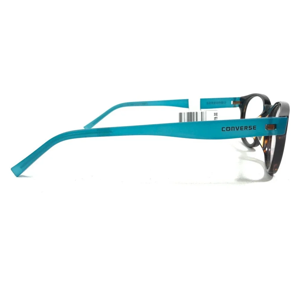 Converse Kids Eyeglasses Frames Q014 UF TORTOISE Brown Tortoise Blue 48-18-140